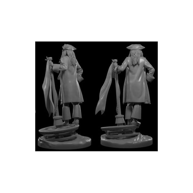 Jack Sparrow Karayip Korsanları Pirates of the Caribbean 3D STL