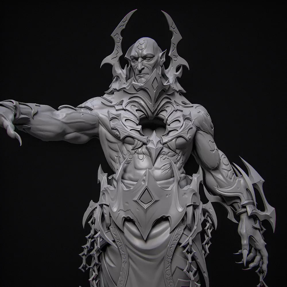 Jailer Shadowlands World of Warcraft 3D STL