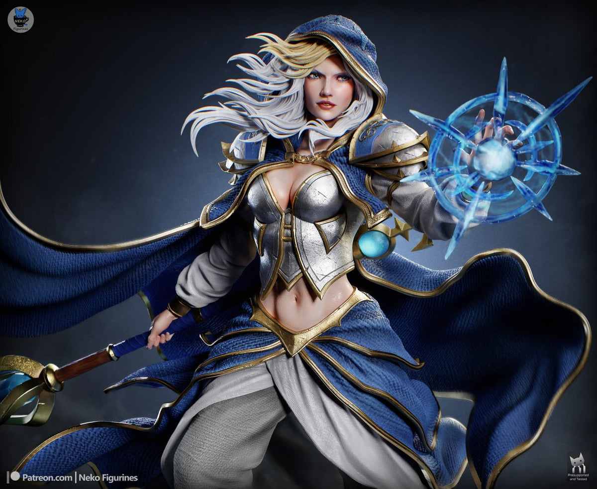 Jaina Proudmoore Neko World of Warcraft 3D STL
