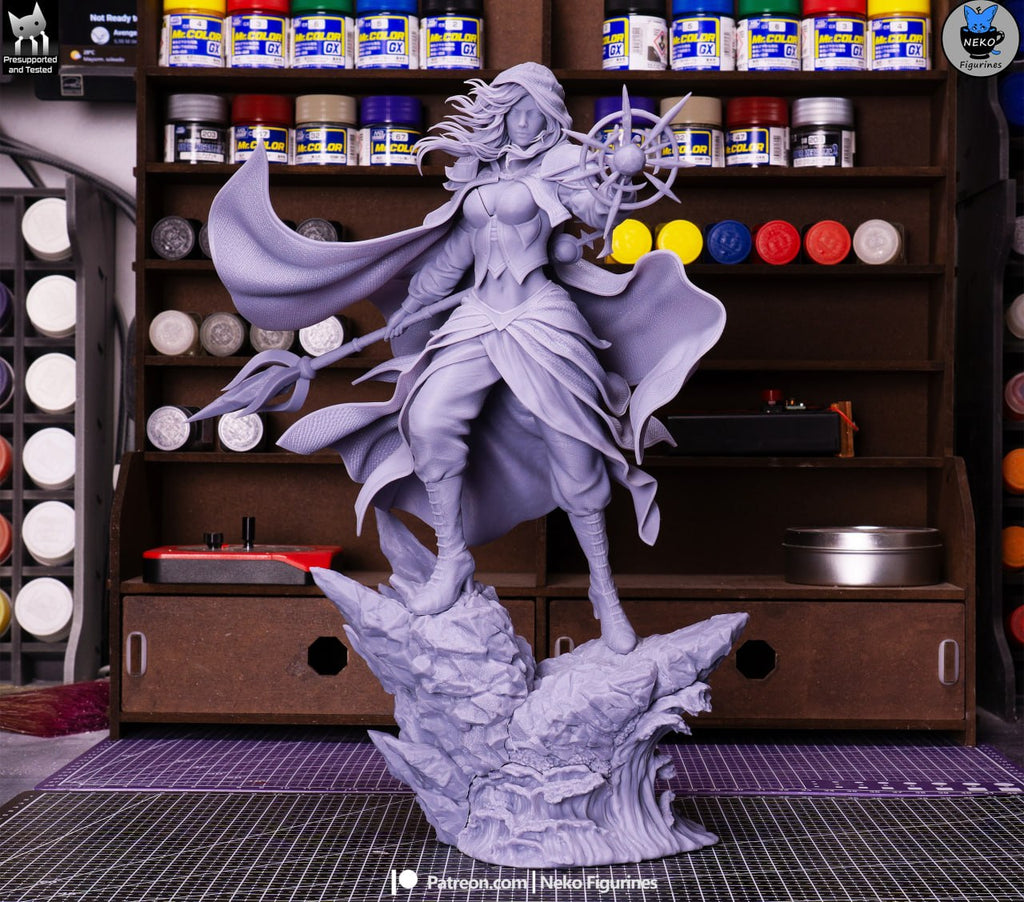 Jaina Proudmoore Neko World of Warcraft 3D STL
