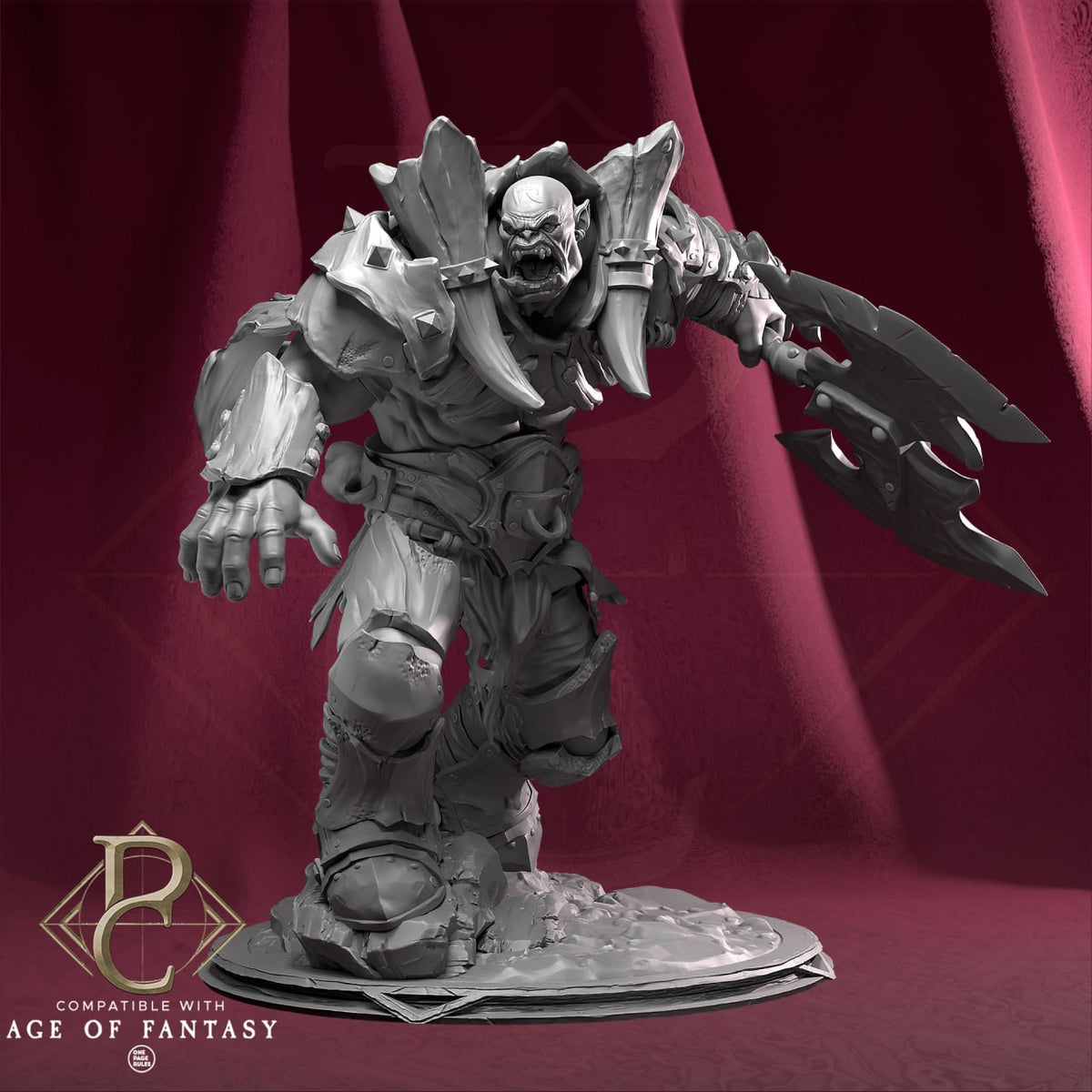 Kodark Age of Fantasy World of Warcraft 3D STL