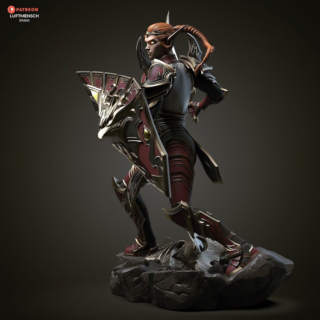 Lady Liadrin Luftmensch World of Warcraft 3D STL