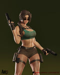 Lara Croft Tomb Raider Abe3D STL