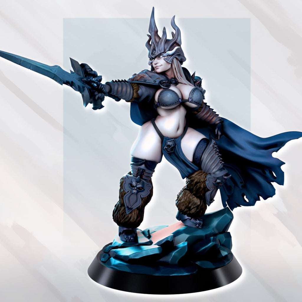 Lich queen World of Warcraft Gaz minis 3D STL