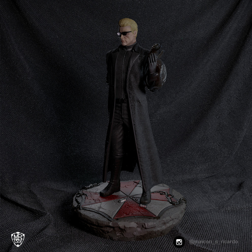 Albert Wesker Resident Evil 5 3D STL
