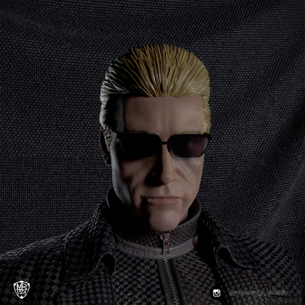 Albert Wesker Resident Evil 5 3D STL