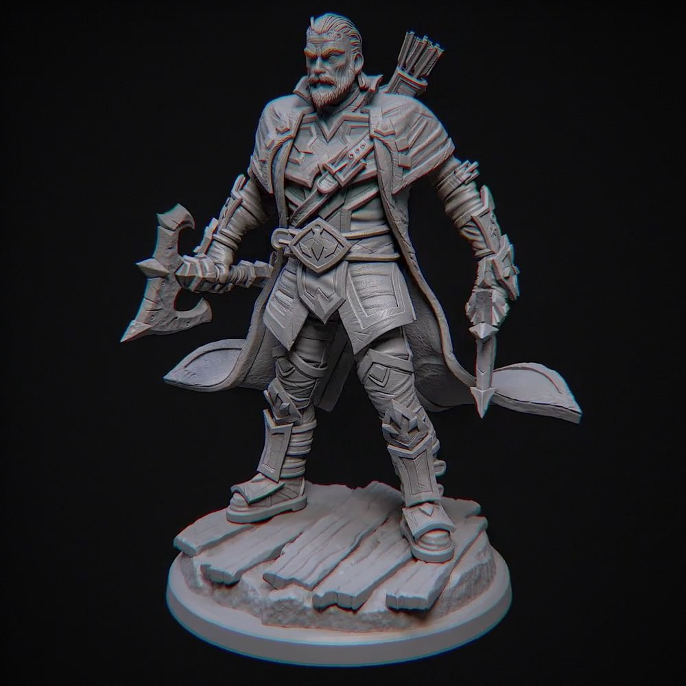 Nathanos Blightcaller World of Warcraft 3D STL