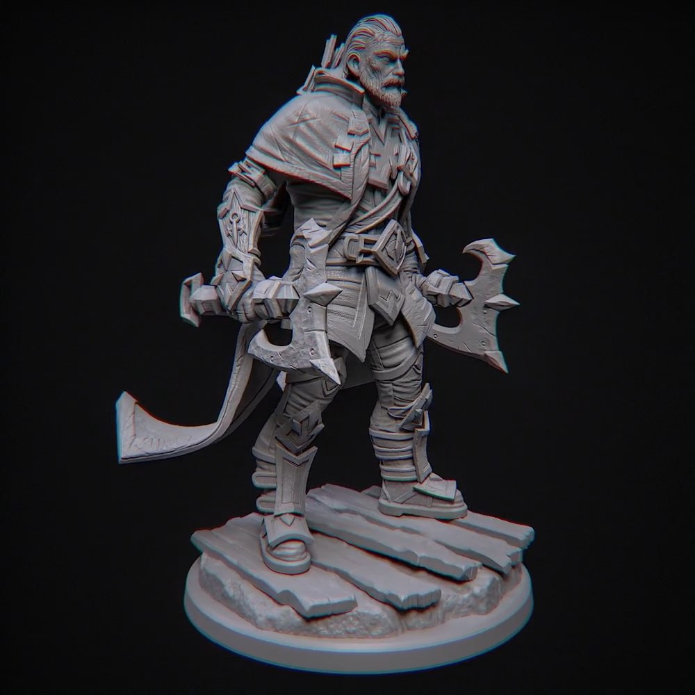Nathanos Blightcaller World of Warcraft 3D STL