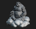 Pandaren Warrior World of Warcraft 3D STL