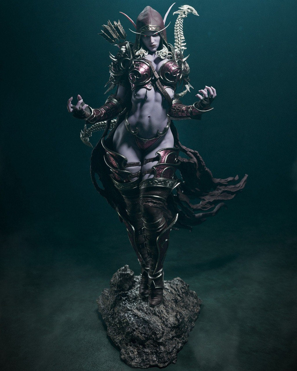 Sylvanas Windrunner World of Warcraft WoW 3D STL
