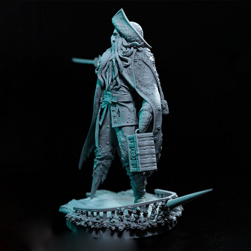 Davy Jones Karayip korsanları Pirates of Caribbean 3D STL