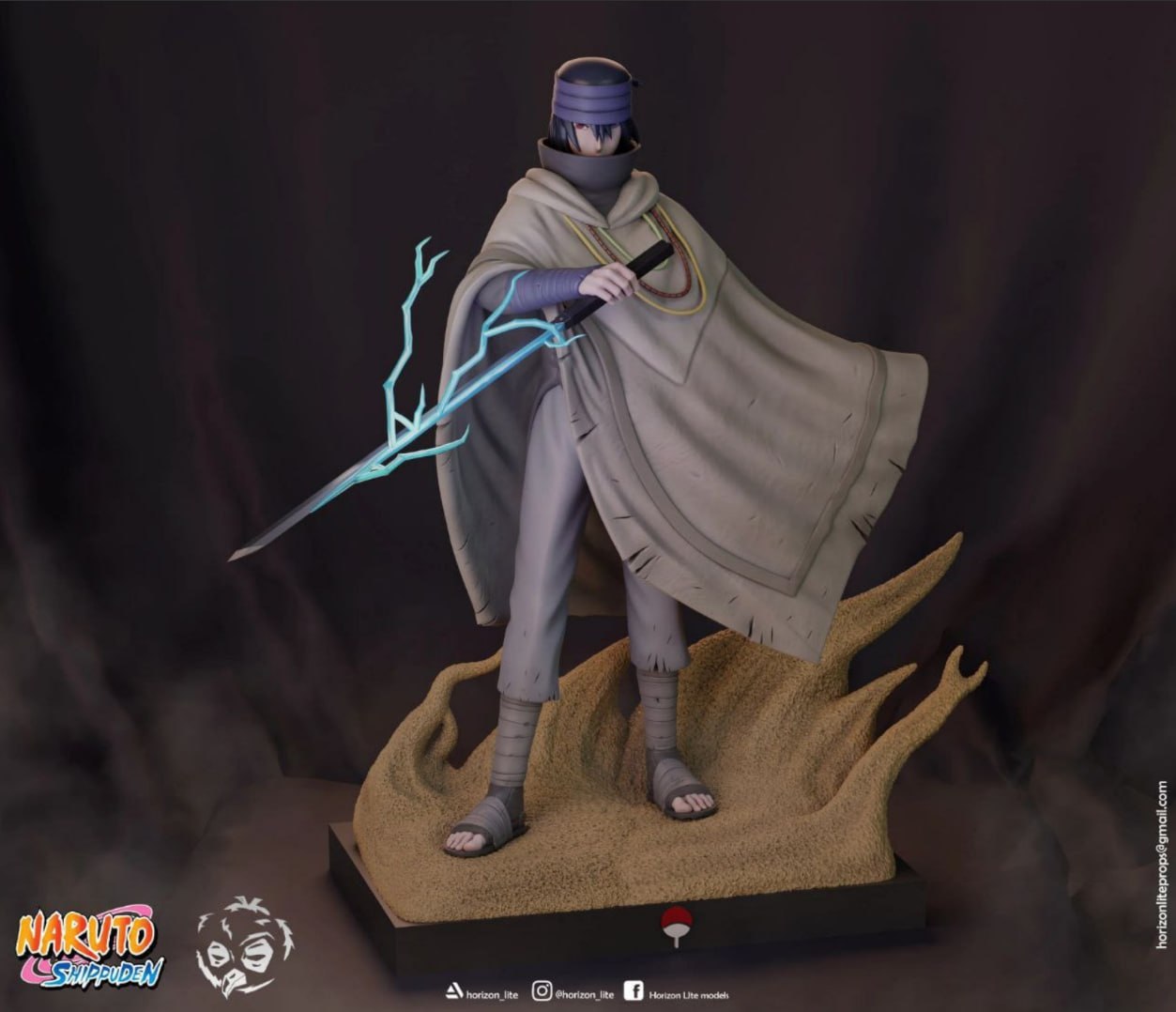 Sasuke The Last Naruto Shippuden 3D STL