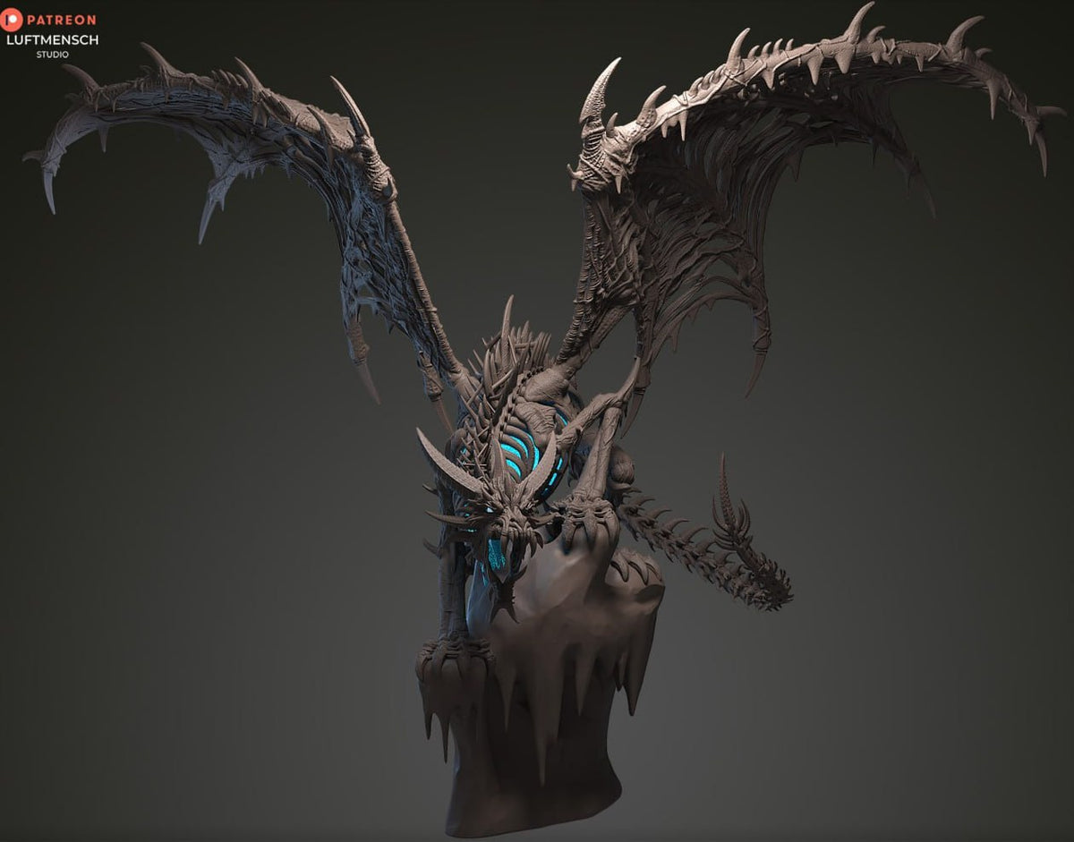 Sindragosa Luftmensch World of Warcraft 3D STL
