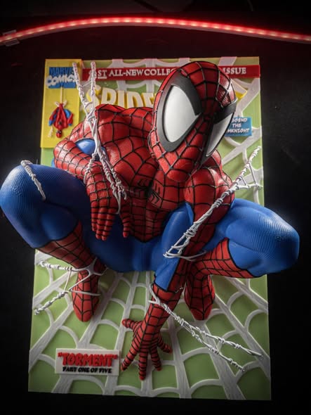 Spiderman Concert Konser Poster Marvel 3D STL