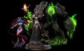 World of Warcraft Diorama Logo 3D STL