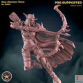 Sylvanas Windrunner Shooting World of Warcraft 3D STL