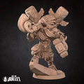 Tauren Chieftain Warrior World of Warcraft 3D STL