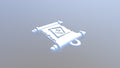 Town Portal Scroll Anahtarlık Keychain Dota2 3D STL