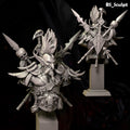Troll Bust Master of Shadows BS Sculpt World of Warcraft 3D STL