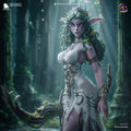 Tyrande Whisperwind Bulkamancer World of Warcraft 3D STL