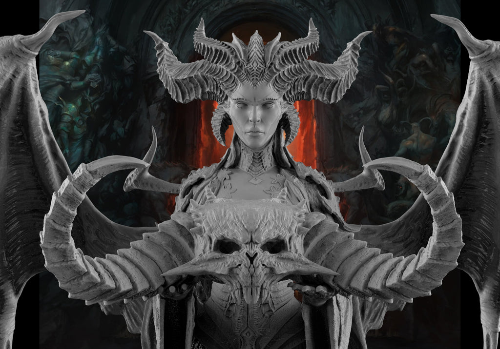 Lilith Diablo 4 IV 3D STL