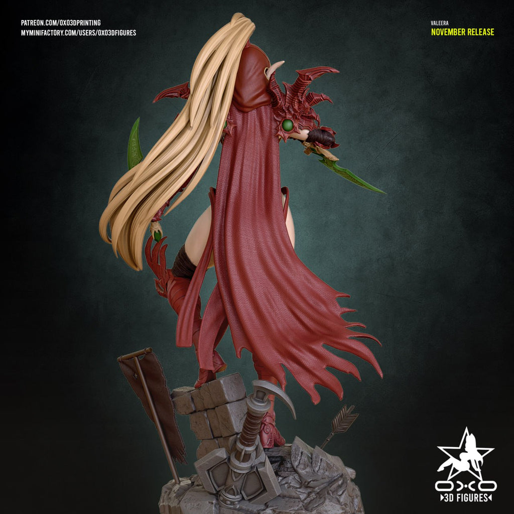 Valeera Sanguinar oxo3d World of Warcraft 3D STL