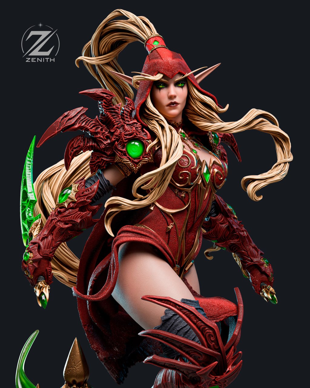 Valeera Sanguinar Zenith Studios World of Warcraft 3D STL