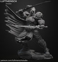 Varian Wrynn Luftmensch World of Warcraft 3D STL