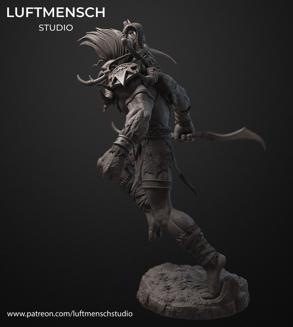 Voljin Luftmensch World of Warcraft 3D STL