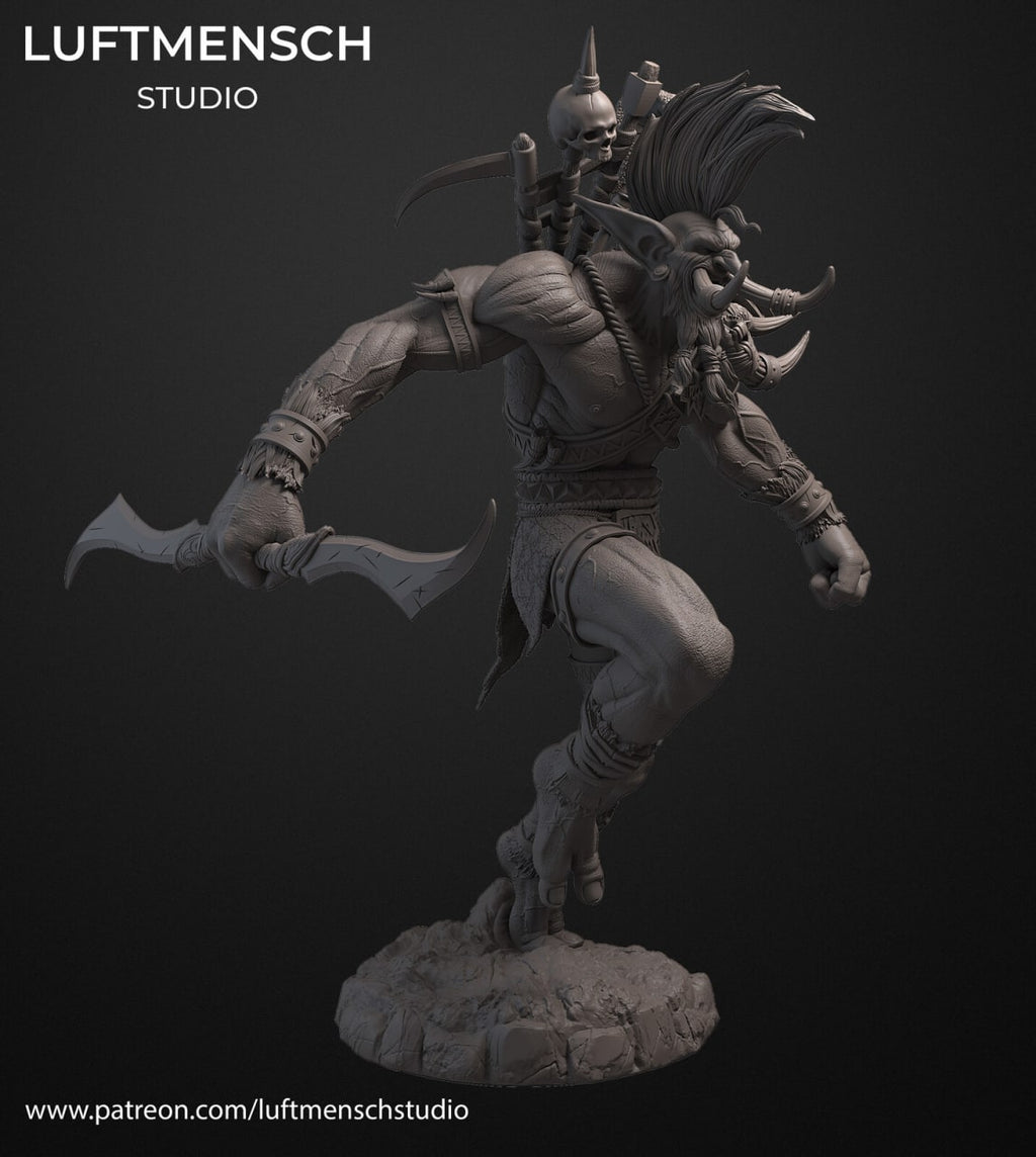 Voljin Luftmensch World of Warcraft 3D STL