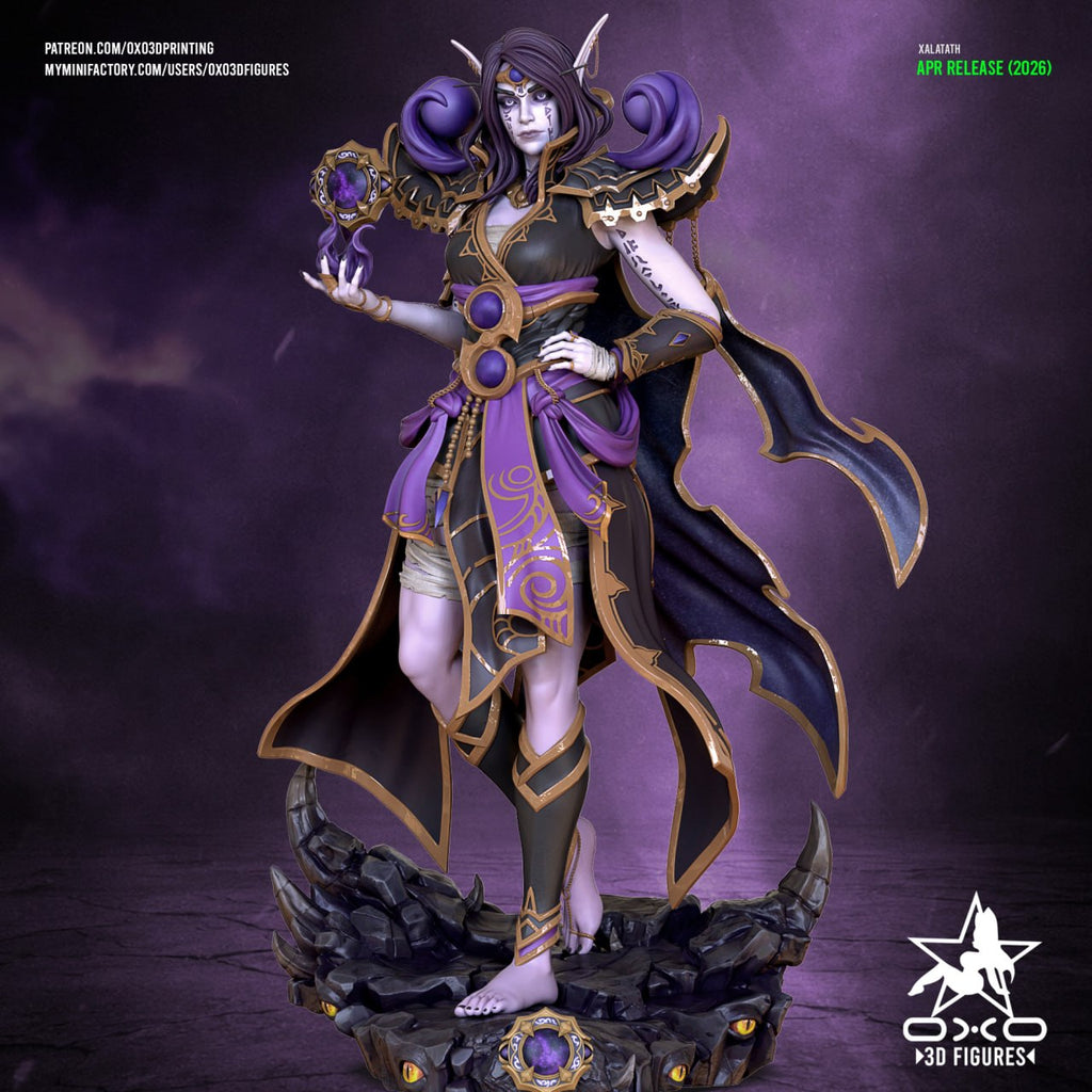 Xalatath Midnight oxo3d World of Warcraft 3D STL